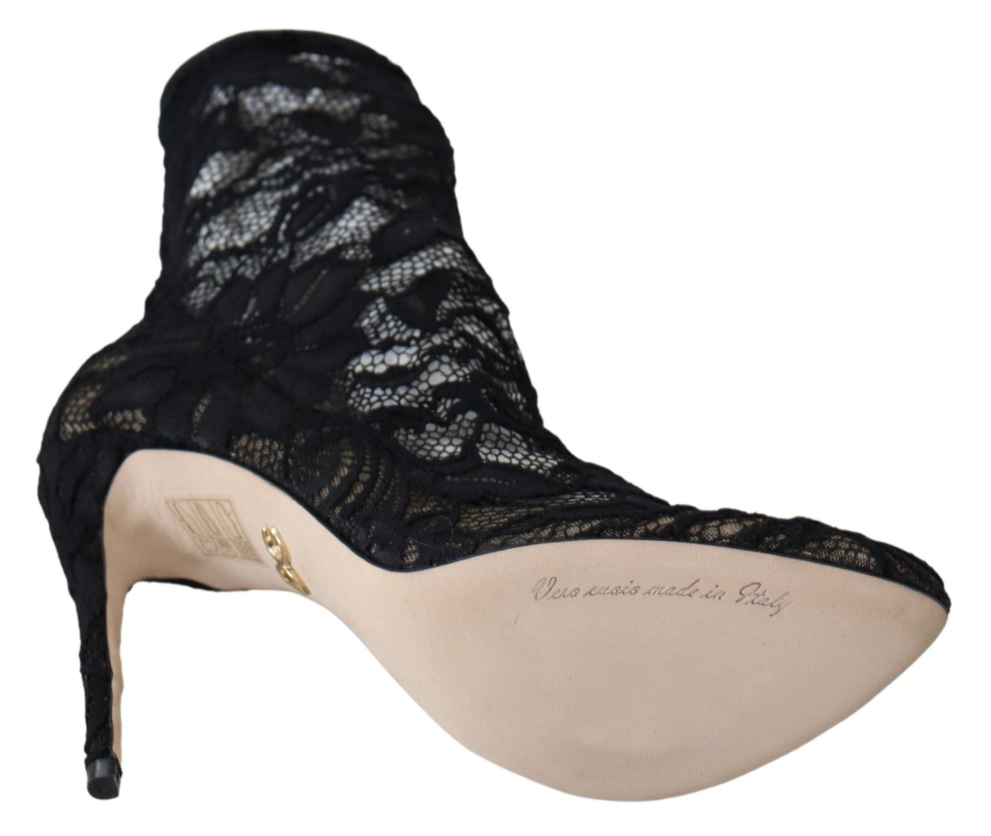 Dolce & Gabbana Black Lace Taormina Pumps Elegance Women's Unleashed