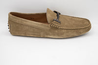 Tods Suede Gommino Driving Shoes with Metal Buckle