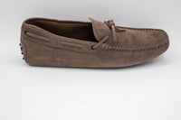 Tods Suede Lace-Up Gommino Driving Shoes Brown