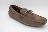 Tods Suede Lace-Up Gommino Driving Shoes Brown
