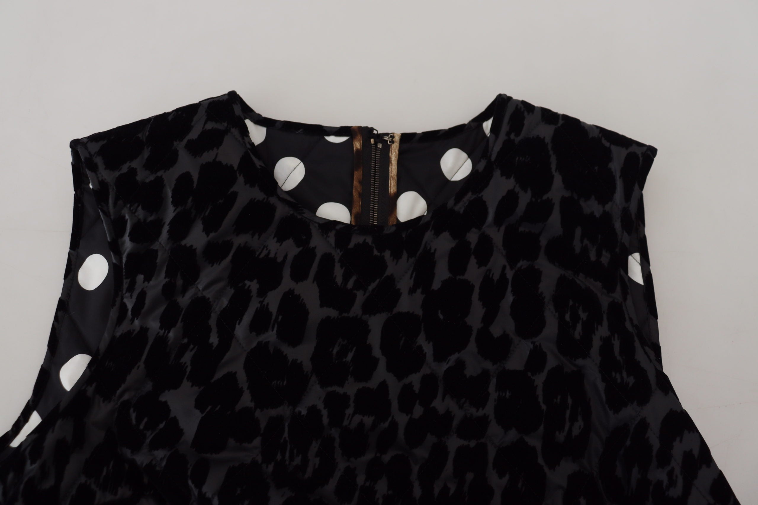 Dolce & Gabbana Elegant Leopard Pattern Mini Shift Women's Dress