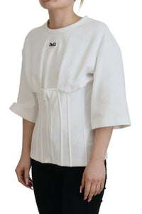 Dolce & Gabbana Elegant Corset Top T-Shirt Women's Blouse3