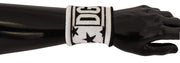 Dolce & Gabbana Elegant Monochrome Wool Wristband Men's Set