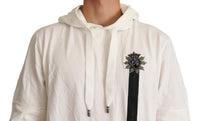 Dolce & Gabbana White Hooded Limited Edition Men's Sweater10