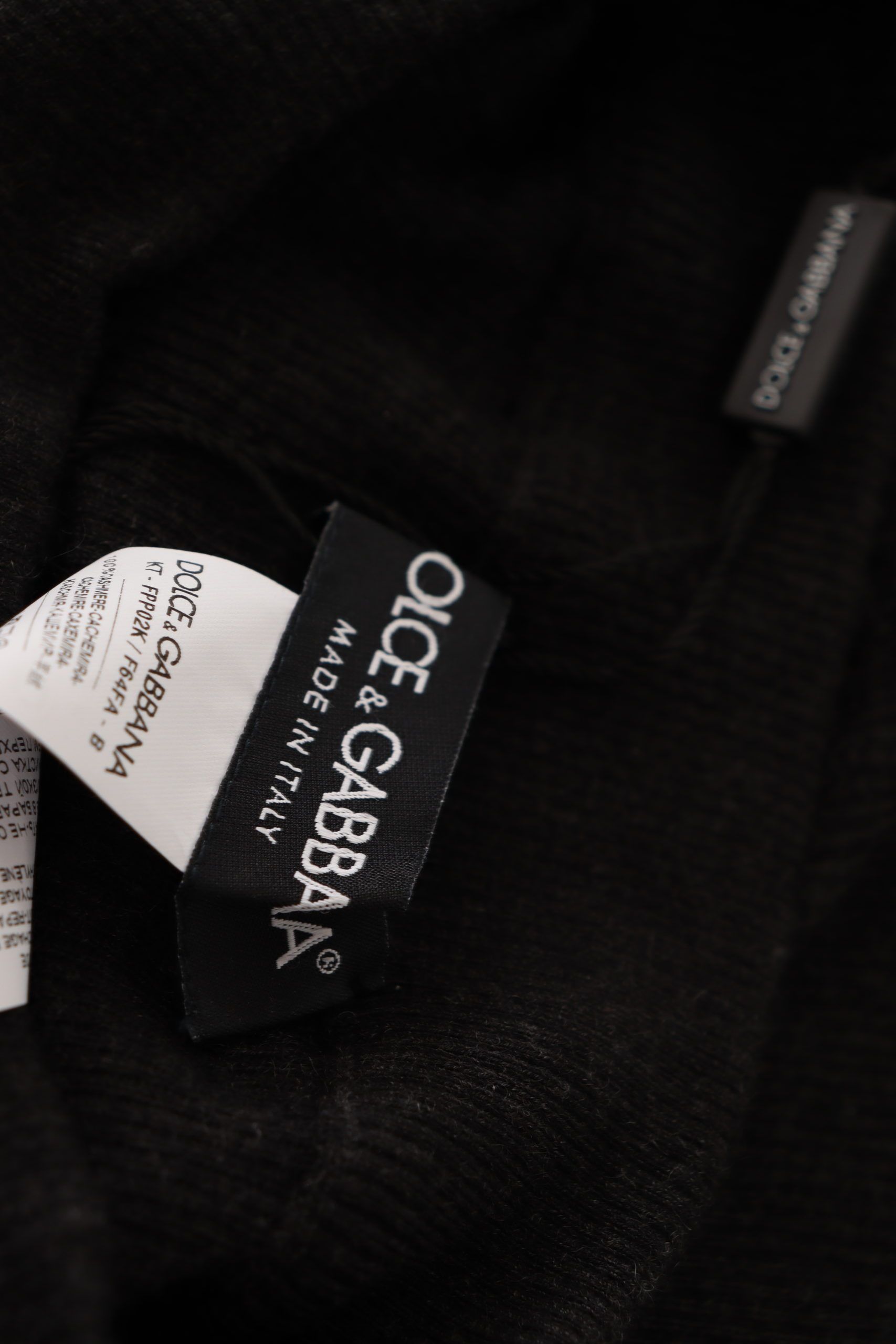 Dolce & Gabbana Elegant Cashmere Gray Tights | Winter Women's Luxury6