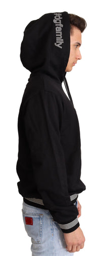 Dolce & Gabbana Black Cotton Hooded #dgfamily Men's Sweater8