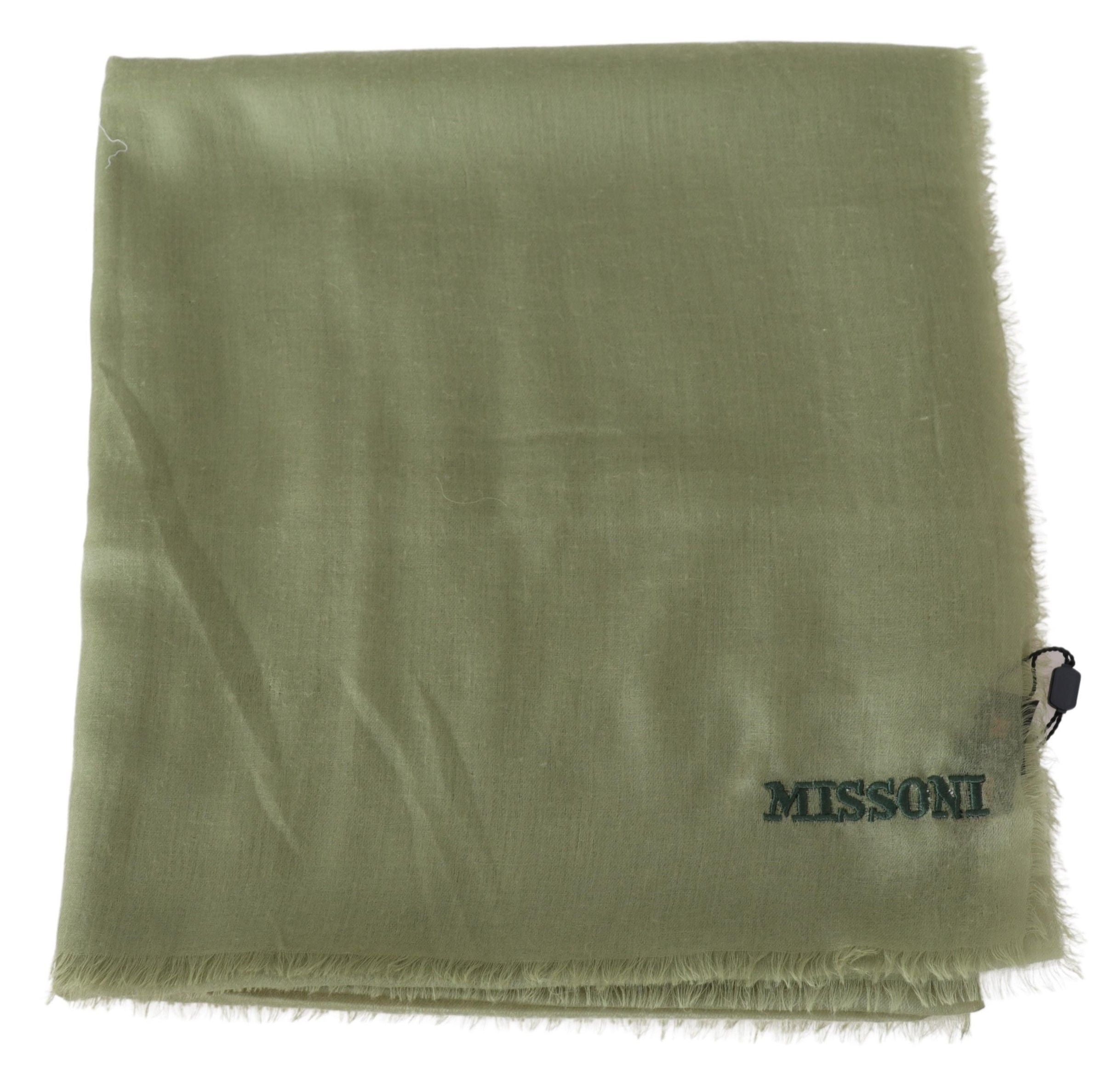 Missoni Elegant Cashmere Fringed Men's Scarf