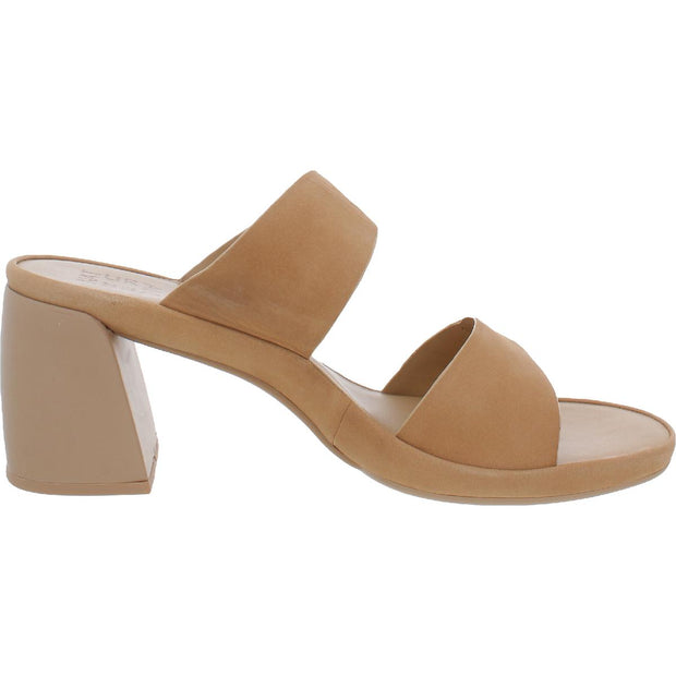 Genn-Whirl Womens Leather Slip On Heels