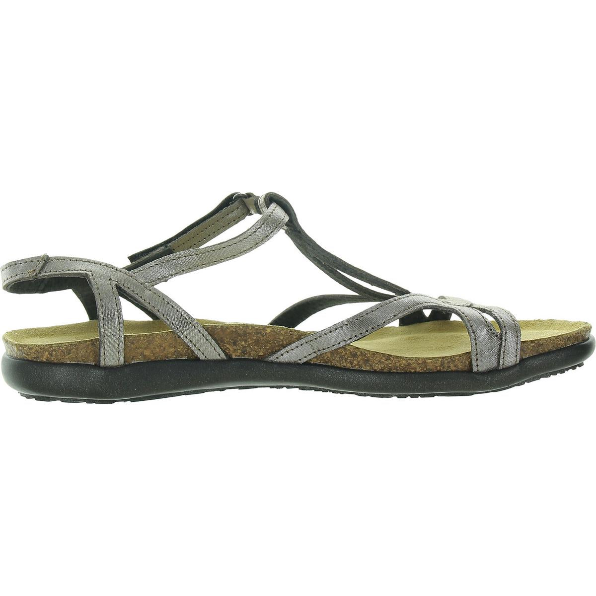 Womens Strappy Leather Slingback Sandals