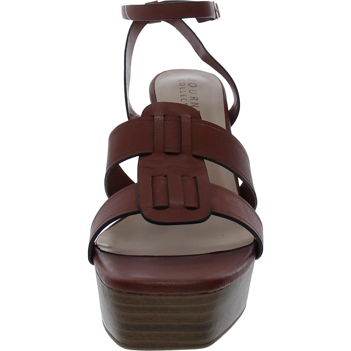 Mandilyn Womens Faux Leather Warm Heels