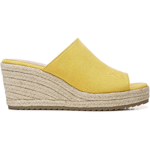 Oodles Womens Padded Insole Canvas Espadrilles