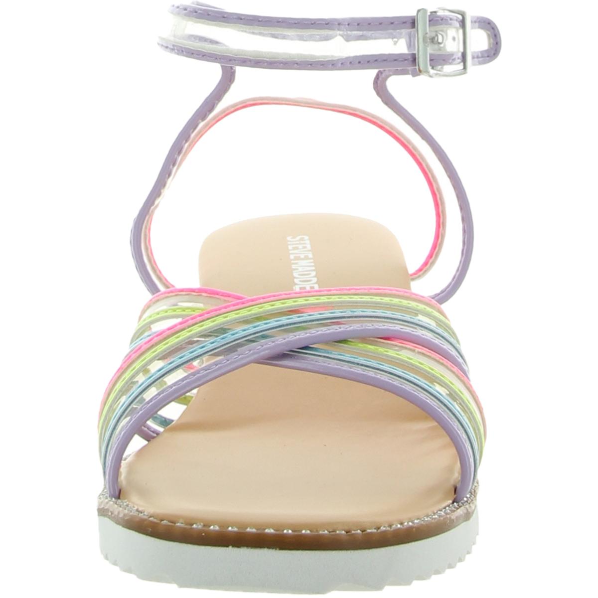 Fantasy Jr. Girls Big Kid Rhinestone Ankle Strap