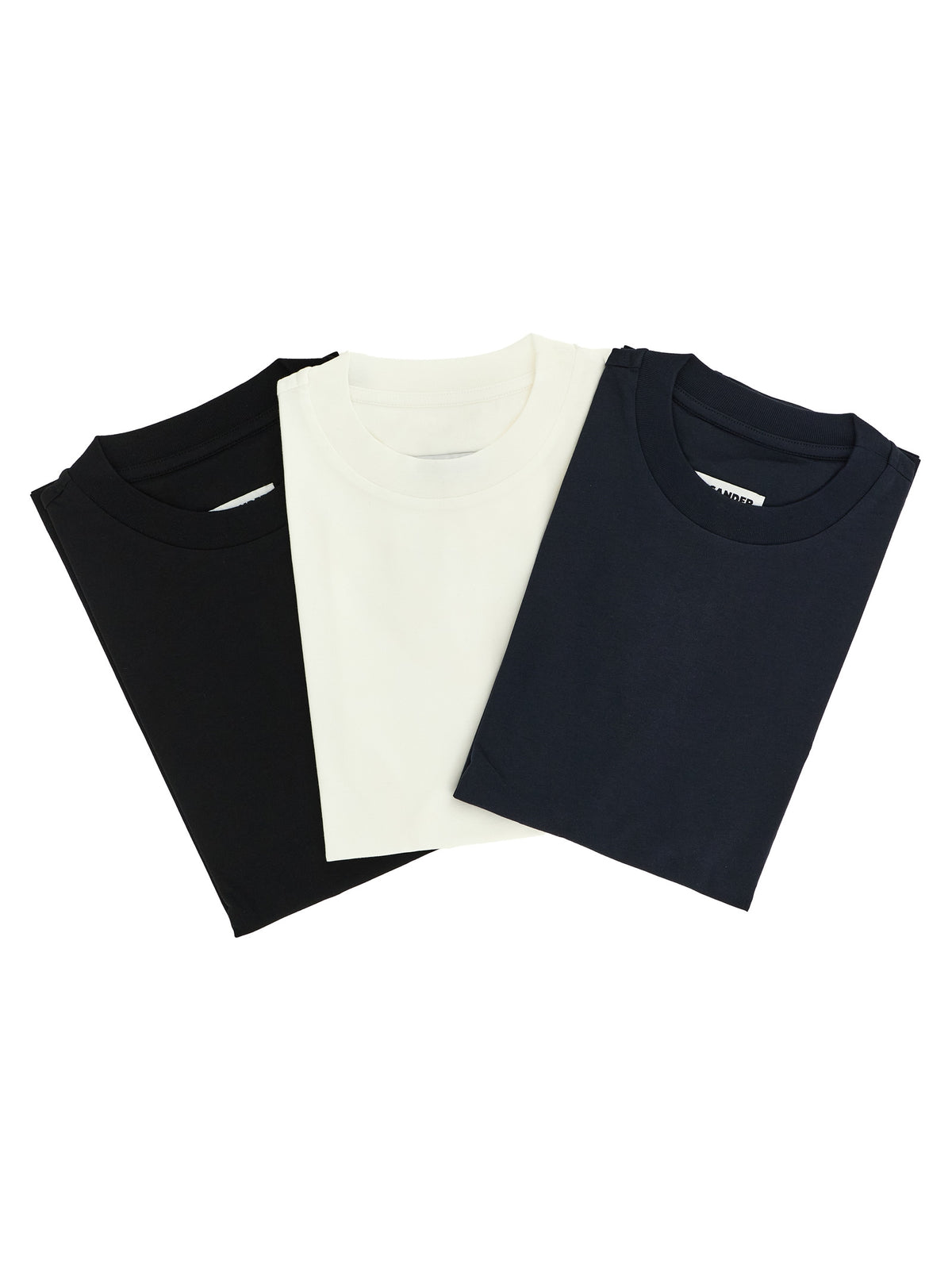 Jil Sander Women 3-Pack Logo Embroidery T-Shirt