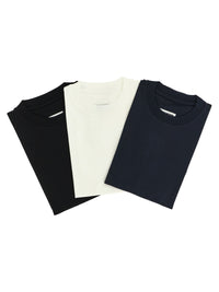 Jil Sander Women 3-Pack Logo Embroidery T-Shirt