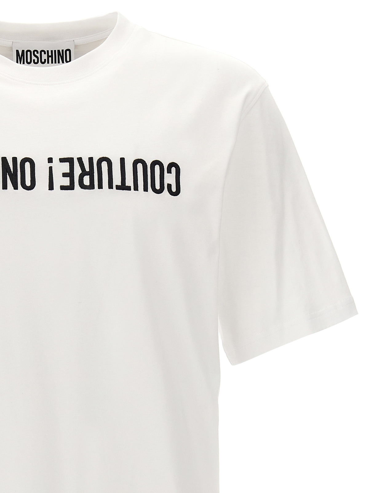 MOSCHINO Moschino Men Logo Embroidery T-Shirt