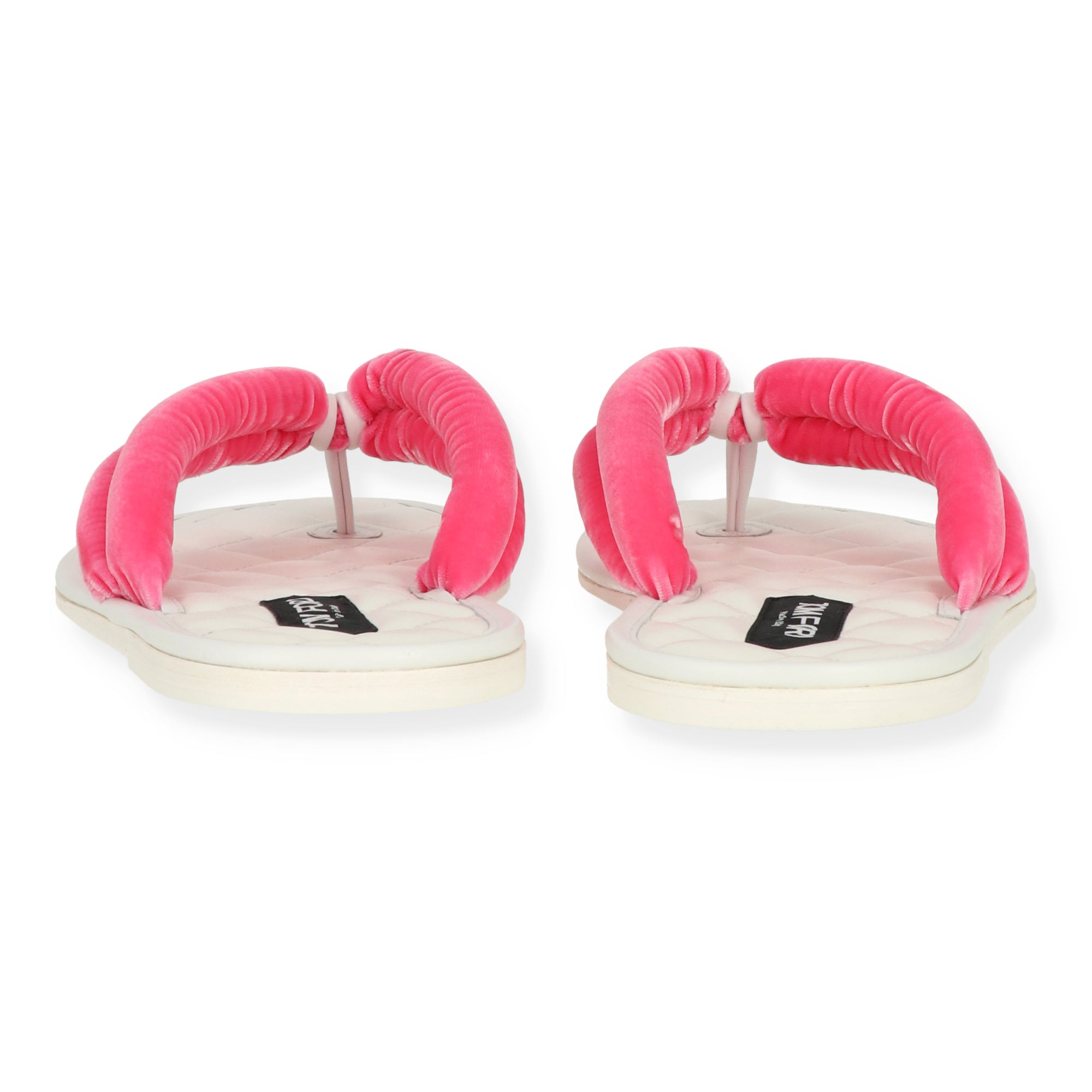 Tom Ford Mens Fuchsia/White Sandal