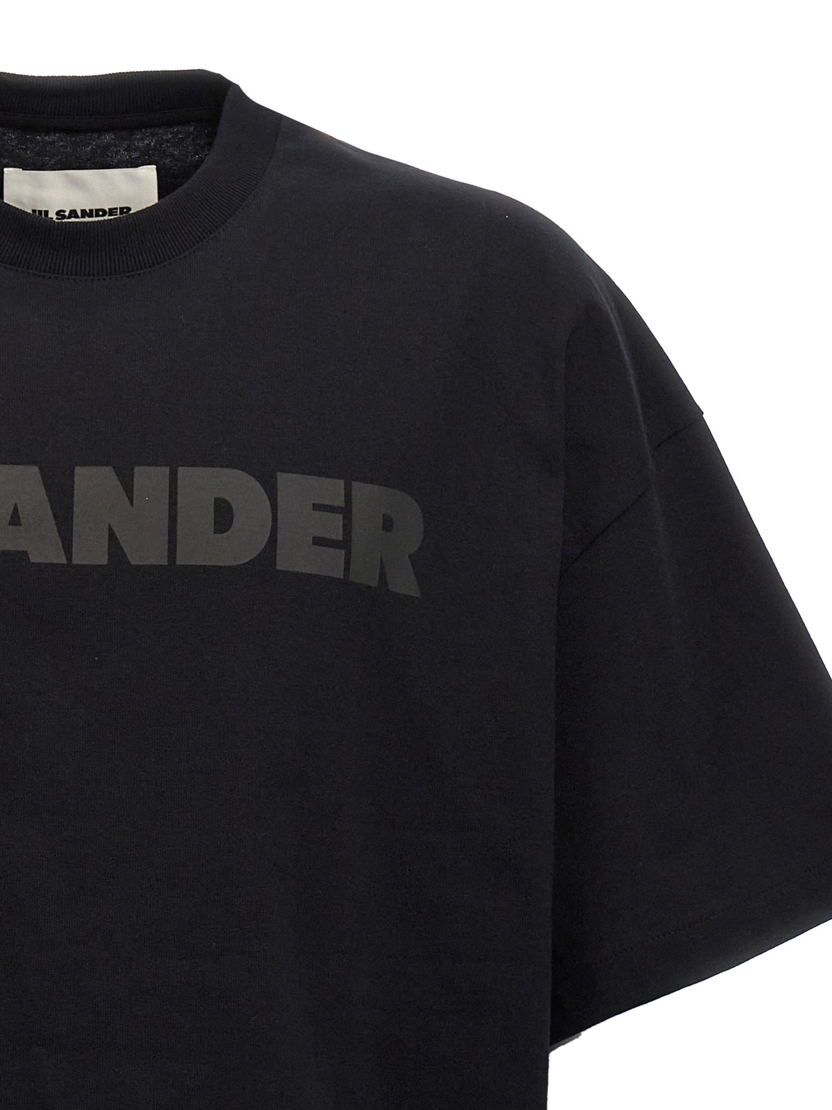 Jil Sander Men Logo Print T-Shirt
