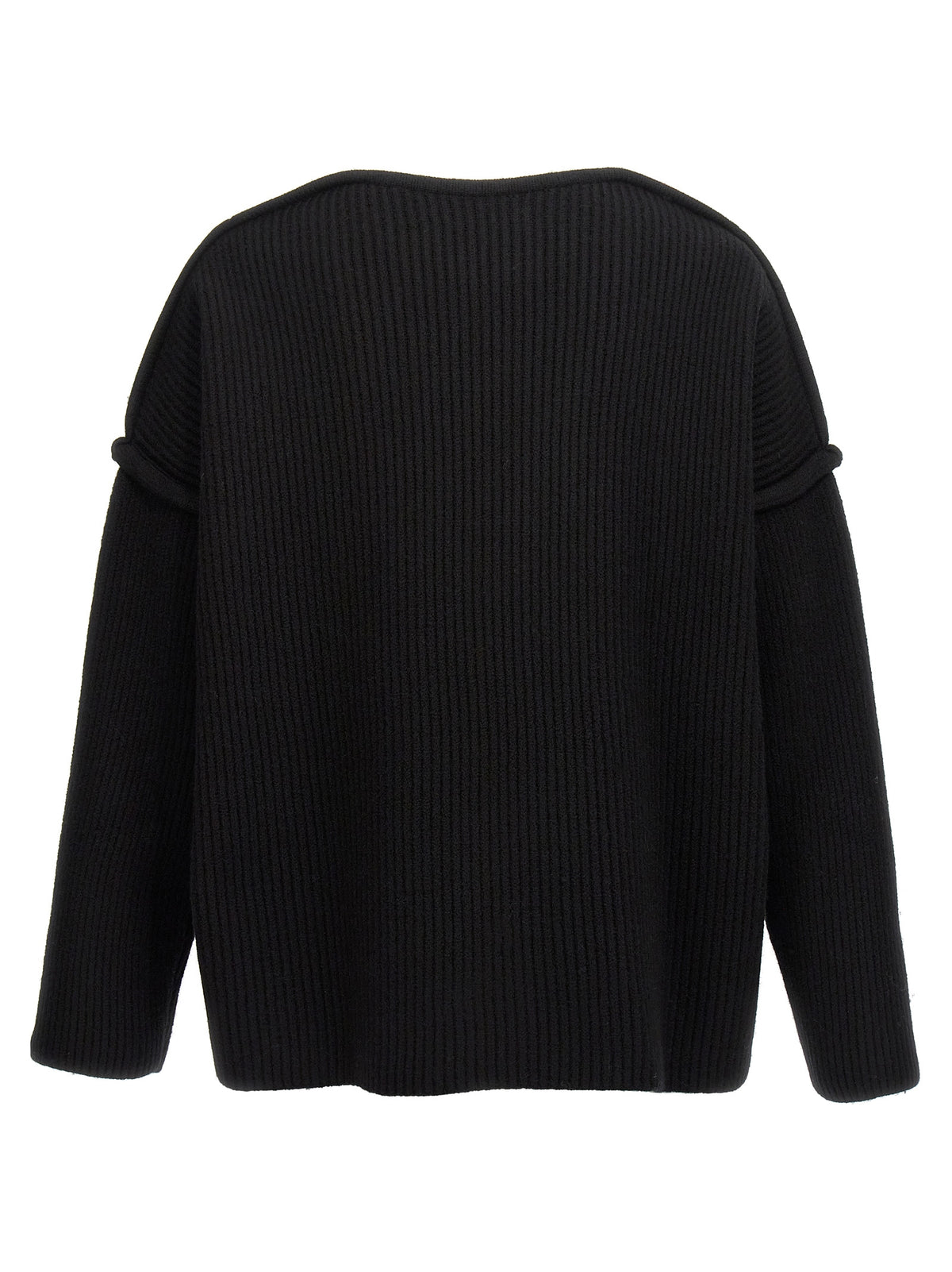 Jil Sander Men Geometric Neckline Sweater