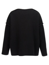 Jil Sander Men Geometric Neckline Sweater