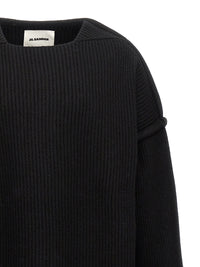 Jil Sander Men Geometric Neckline Sweater