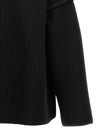 Jil Sander Men Geometric Neckline Sweater