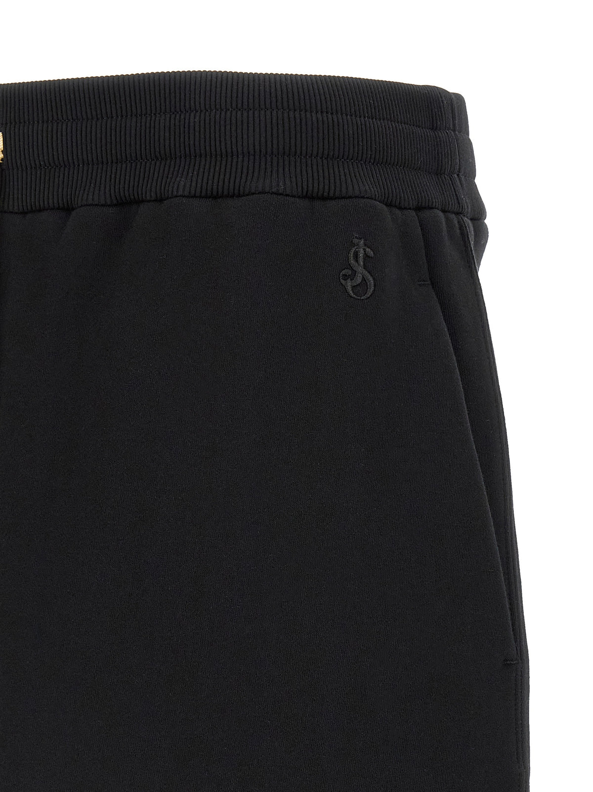 Jil Sander Men Embroidered Logo Bermuda Shorts