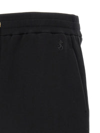 Jil Sander Men Embroidered Logo Bermuda Shorts
