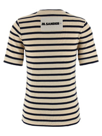 Jil Sander Women Striped T-Shirt