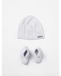 Boss Baby Gift Set Hat Booties Kids Gnawed Blue Blanket Sets