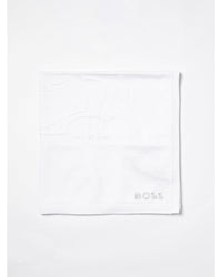Boss Baby Knit Blanket Emed Logo Kids White Blankets & Throws