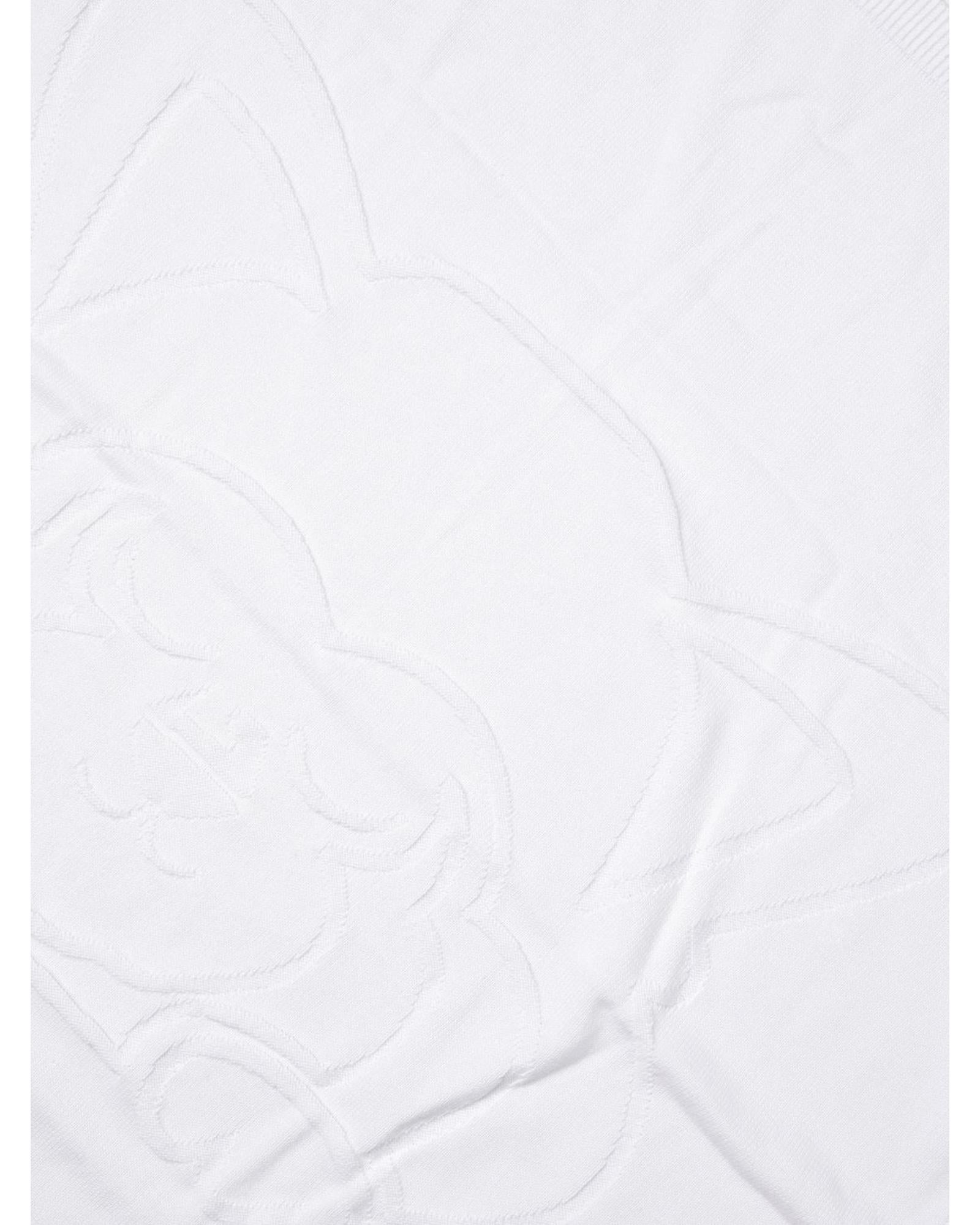 Boss Baby Knit Blanket Emed Logo Kids White Blankets & Throws