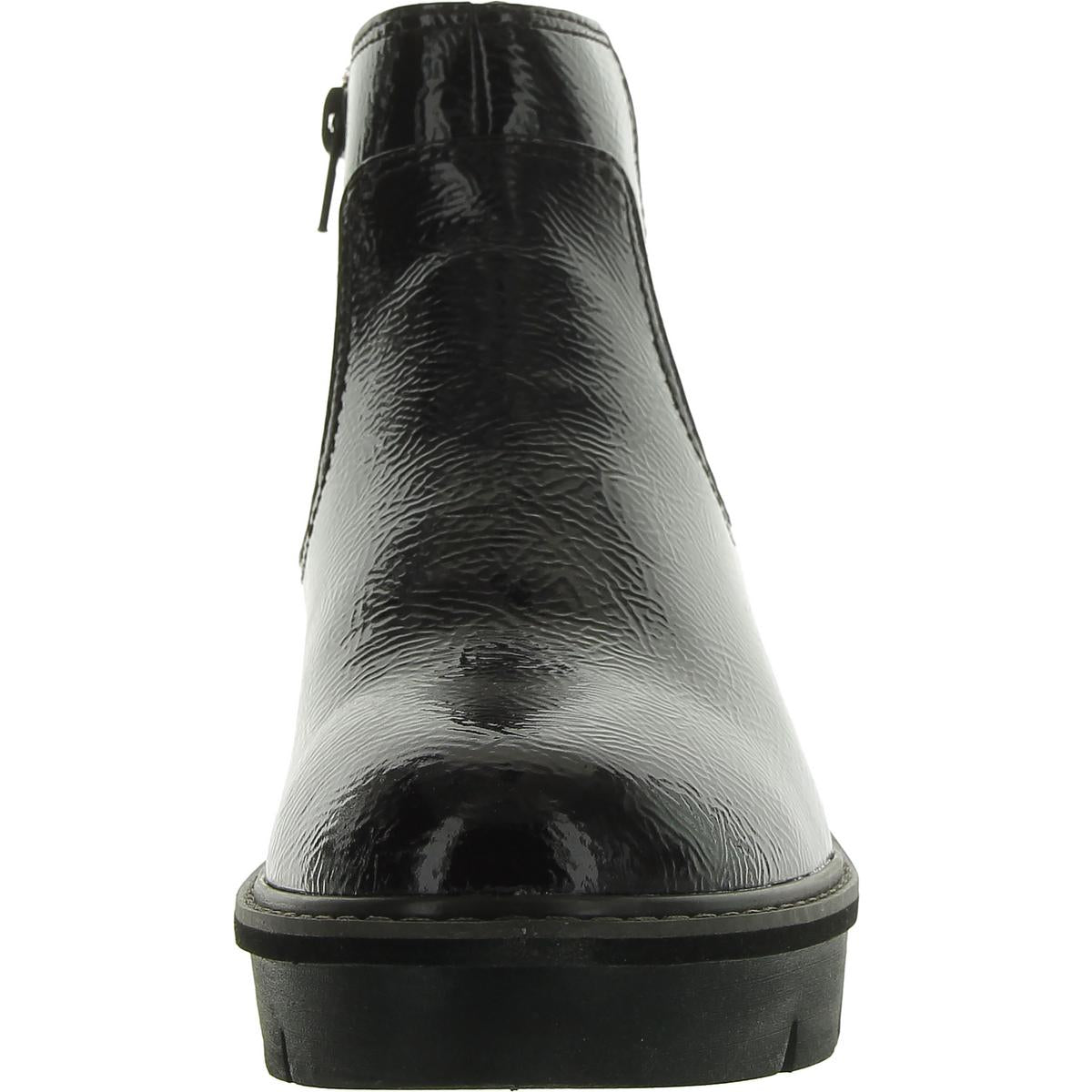 AIRABELL STYLE Womens Faux Leather Wedge Ankle Boots