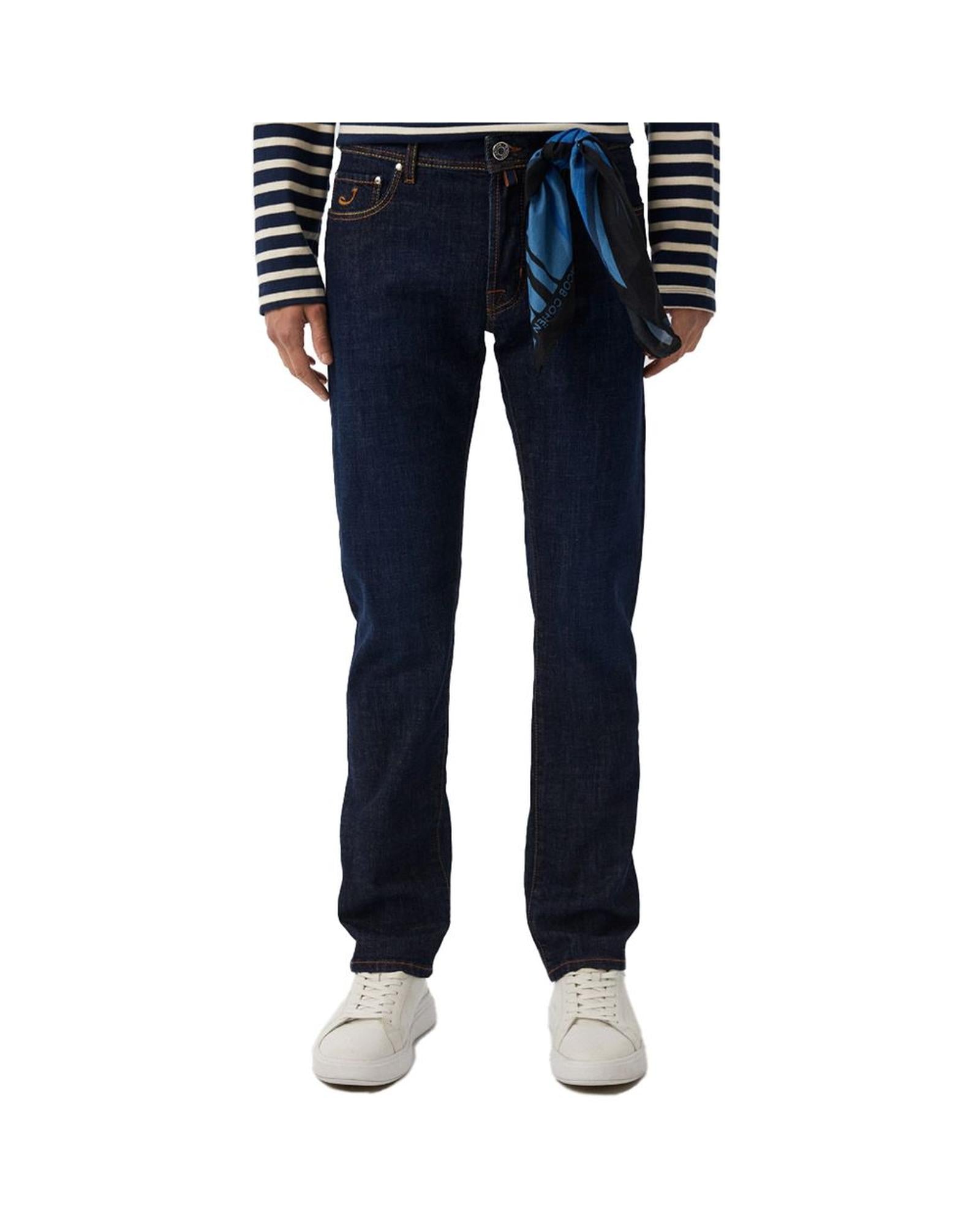 Jacob Cohen J622 Comfort Straight Leg Jeans for Men Blue Blue