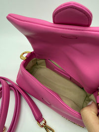 JACQUEMUS JACQUEMUS THE BAMBIMOU - NEON PINK