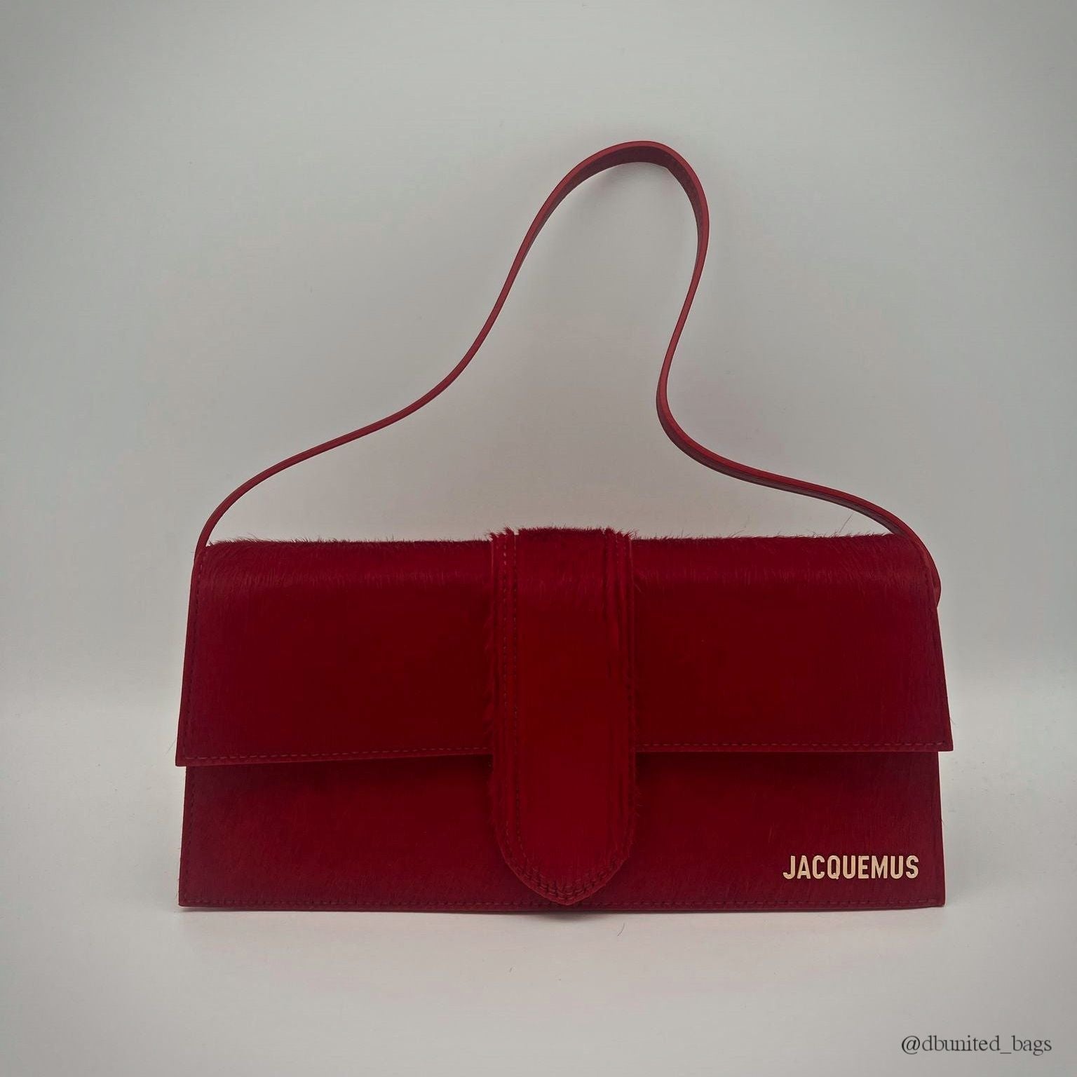 JACQUEMUS JACQUEMUS LONG BAMBINO 221BA013 - DARK RED
