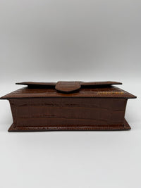 JACQUEMUS JACQUEMUS GRANDE BAMBINO 213BA007 - CROCO BROWN