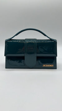 JACQUEMUS JACQUEMUS GRANDE BAMBINO 213BA007 - SHINY TURQUOISE