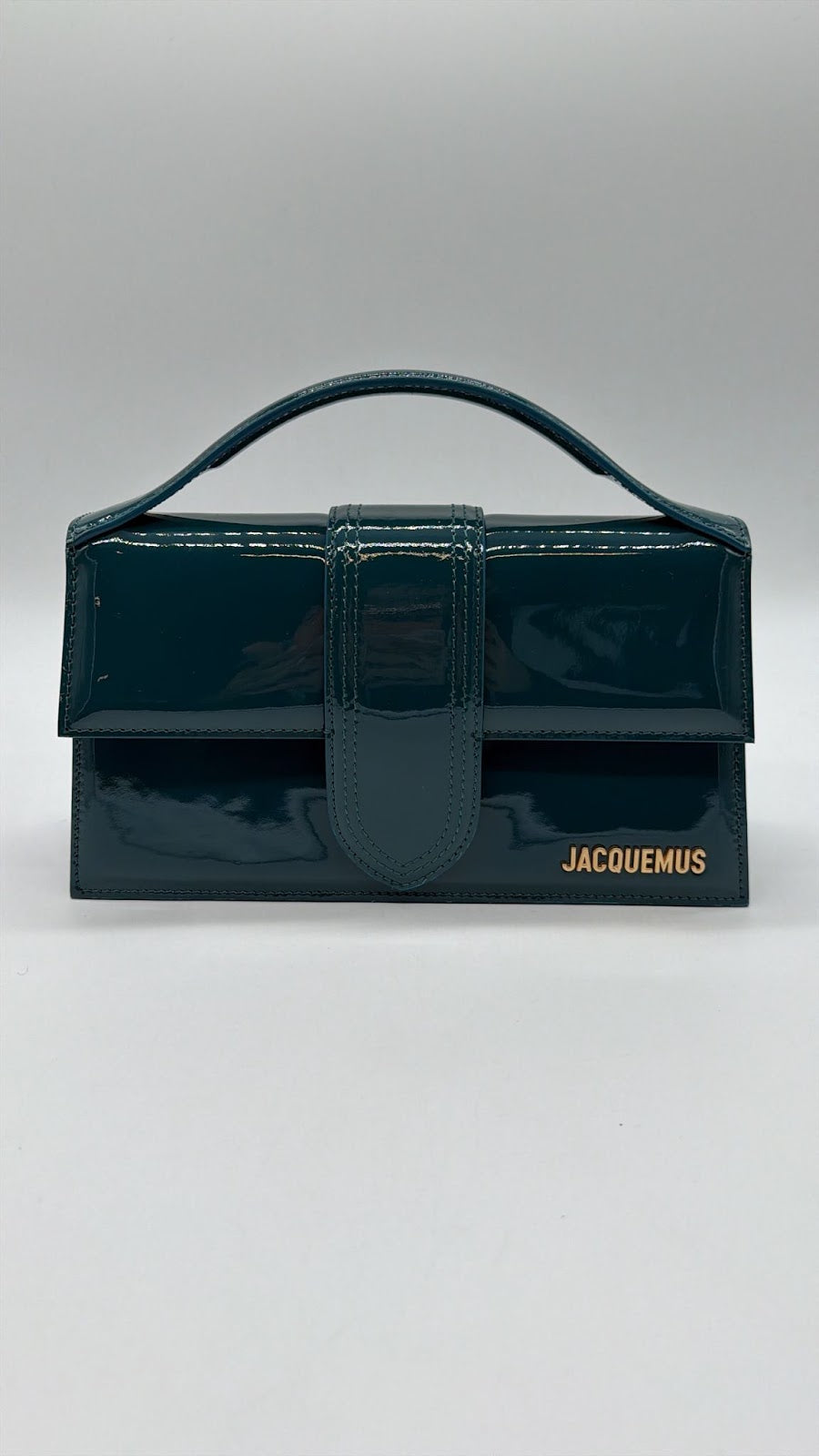 JACQUEMUS JACQUEMUS GRANDE BAMBINO 213BA007 - SHINY TURQUOISE