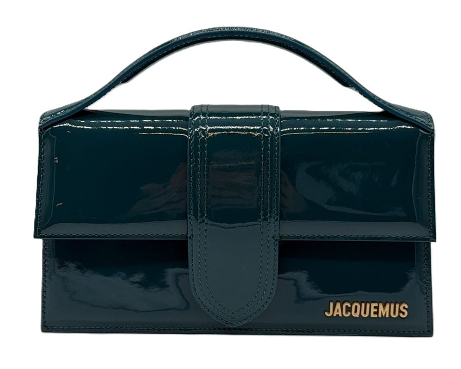 JACQUEMUS JACQUEMUS GRANDE BAMBINO 213BA007 - SHINY TURQUOISE
