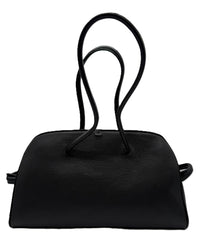 JACQUEMUS JACQUEMUS LE TURISMO LEATHER SHOULDER BAG - BLACK