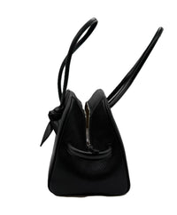 JACQUEMUS JACQUEMUS LE TURISMO LEATHER SHOULDER BAG - BLACK