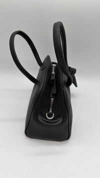 JACQUEMUS JACQUEMUS PICCOLO TURISMO LEATHER SHOULDER BAG - BLACK
