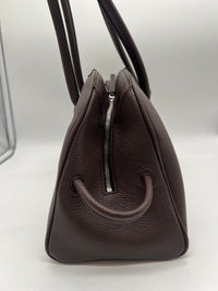 JACQUEMUS JACQUEMUS LE TURISMO LEATHER SHOULDER BAG - BROWN