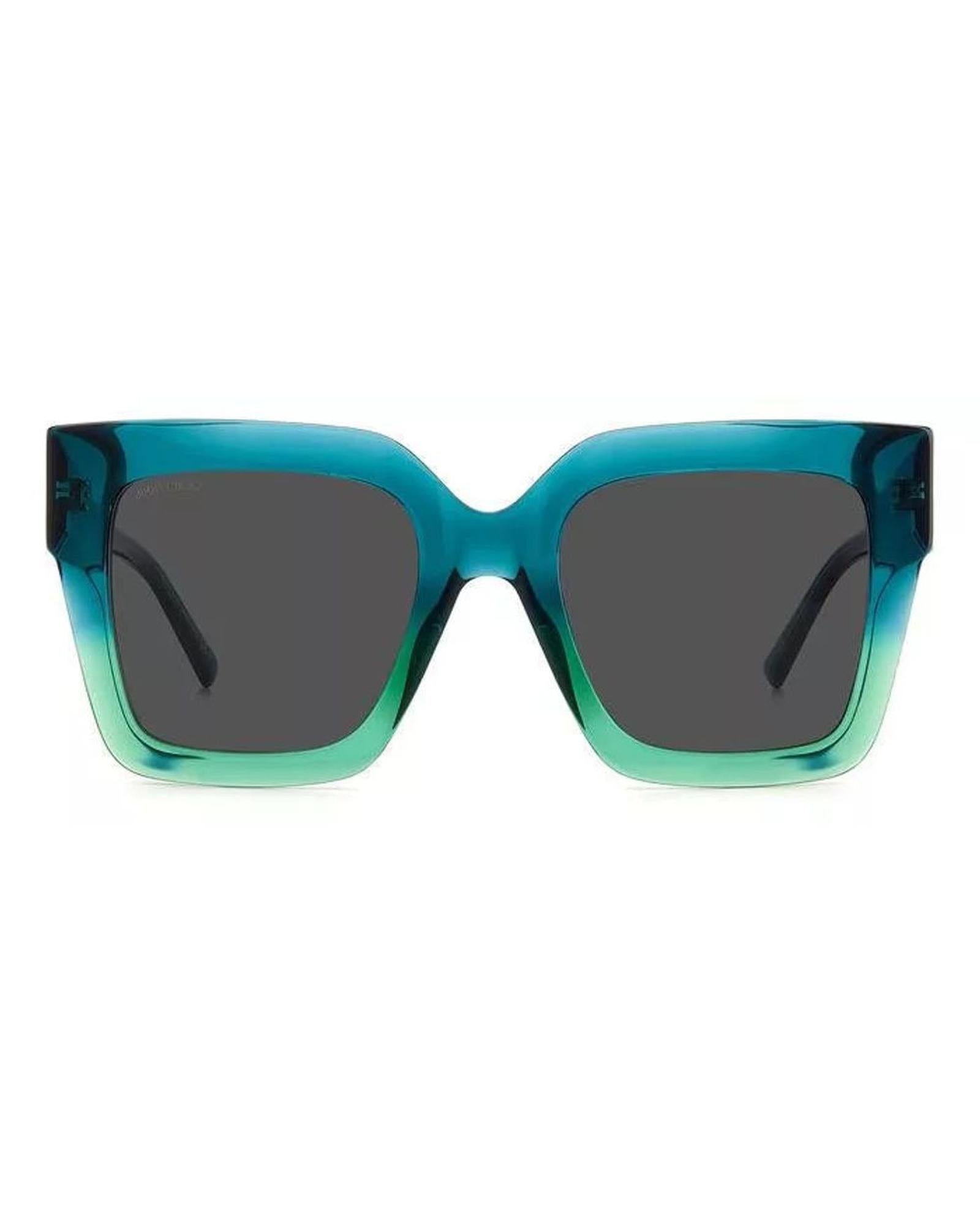 Jimmy Choo Ednas Square Sunglasses Women Blue