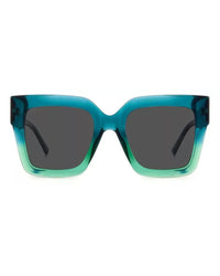 Jimmy Choo Ednas Square Sunglasses Women Blue