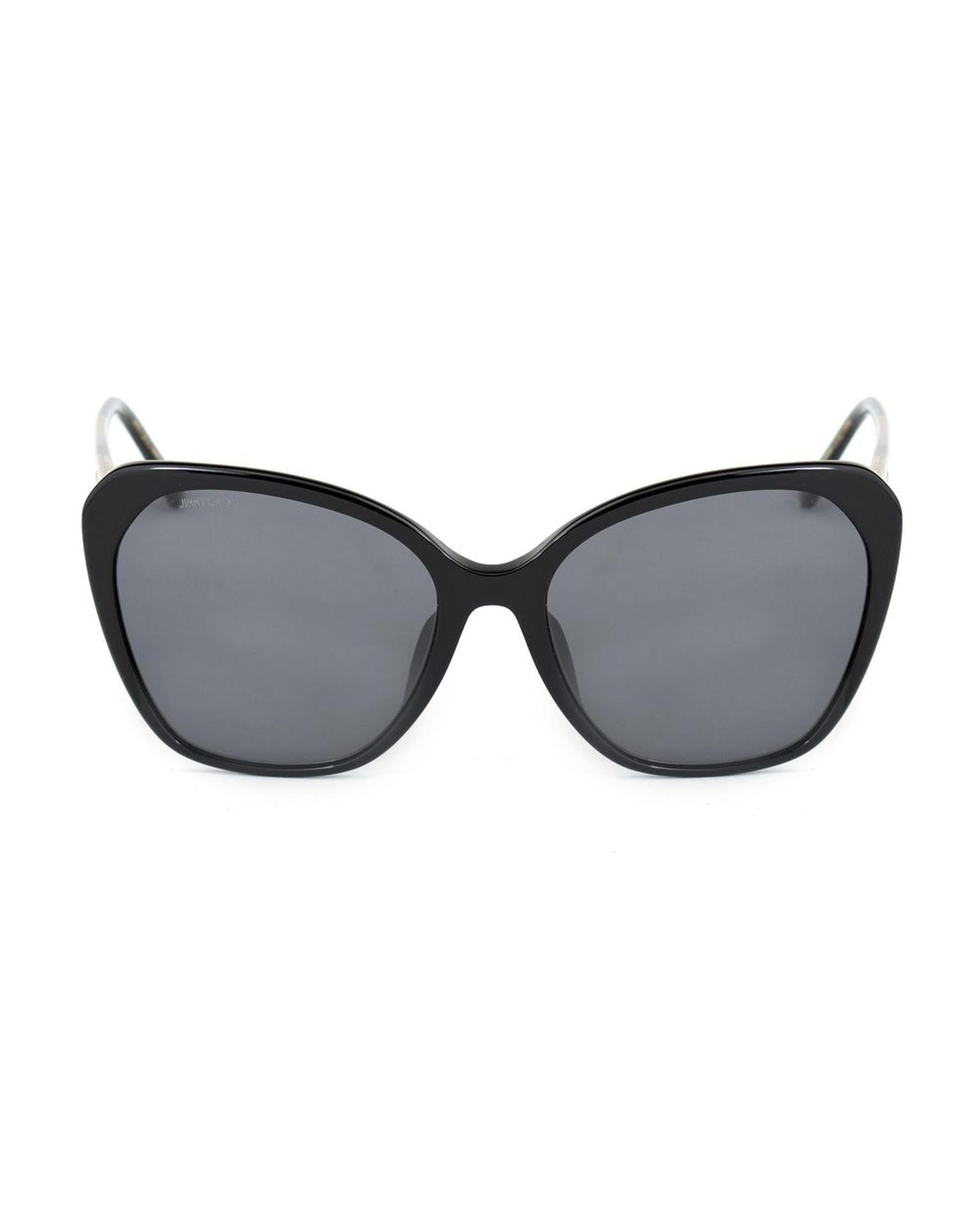 Jimmy Choo ELEFS 807S Cat-Eye Sunglasses Women Black