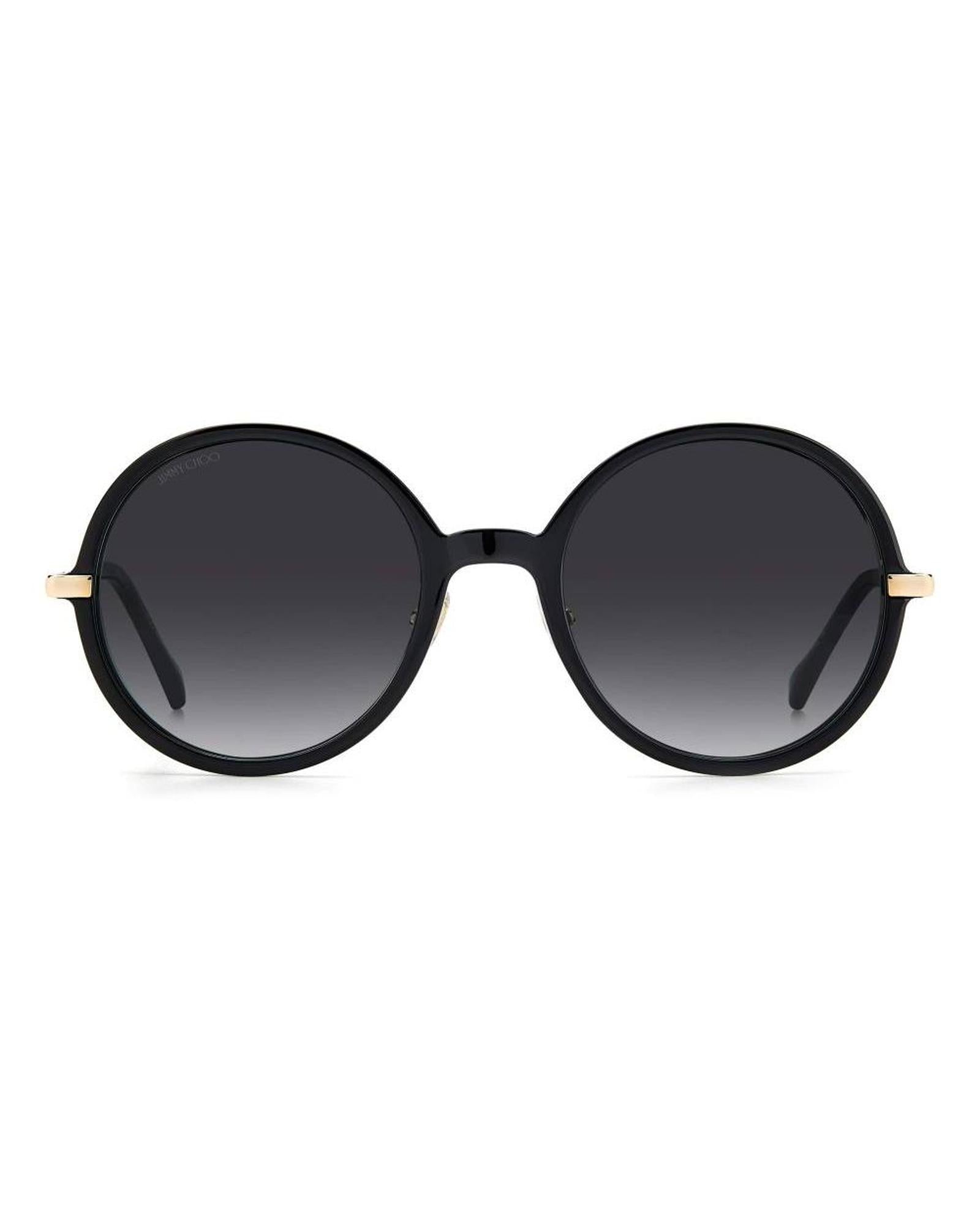 Jimmy Choo Round Sunglasses MAS8079S Women Black