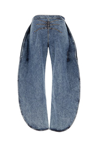 Alaia Woman Clothing Jeans