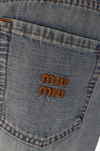 MIU MIU Miu Miu Woman Clothing Jeans