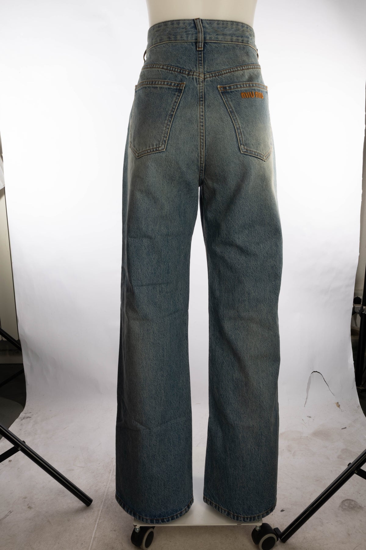 Miu Miu Woman Clothing Jeans